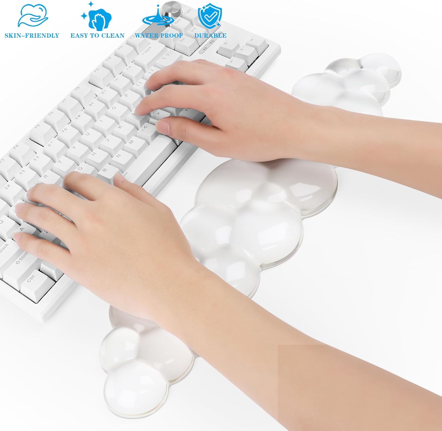 Keyboard Cloud Wrist Rest Anti - Gaming Console Cloud avaliação e preço