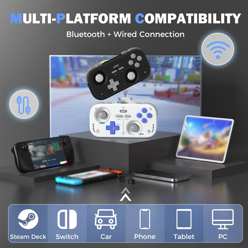 Retro Gaming Controller for Ni - Gaming Console Driving avaliação e preço