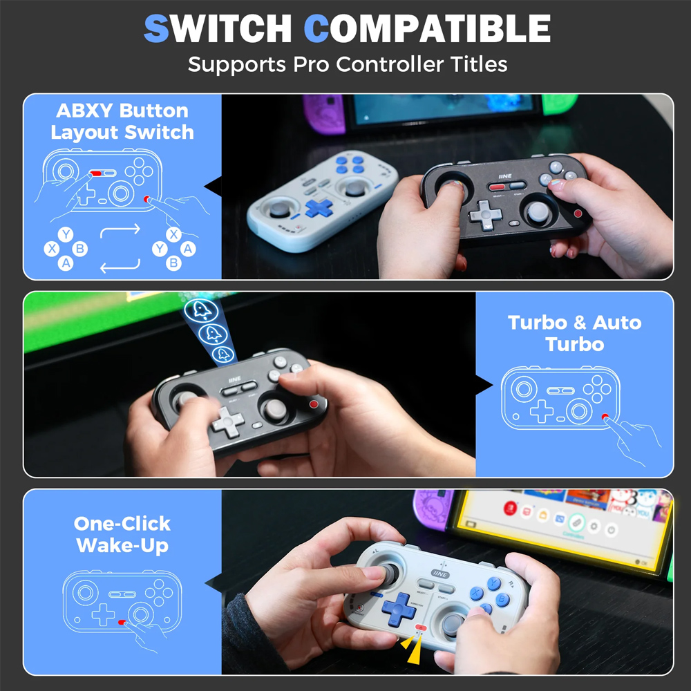 Retro Gaming Controller for Ni - Gaming Console Driving avaliação e preço