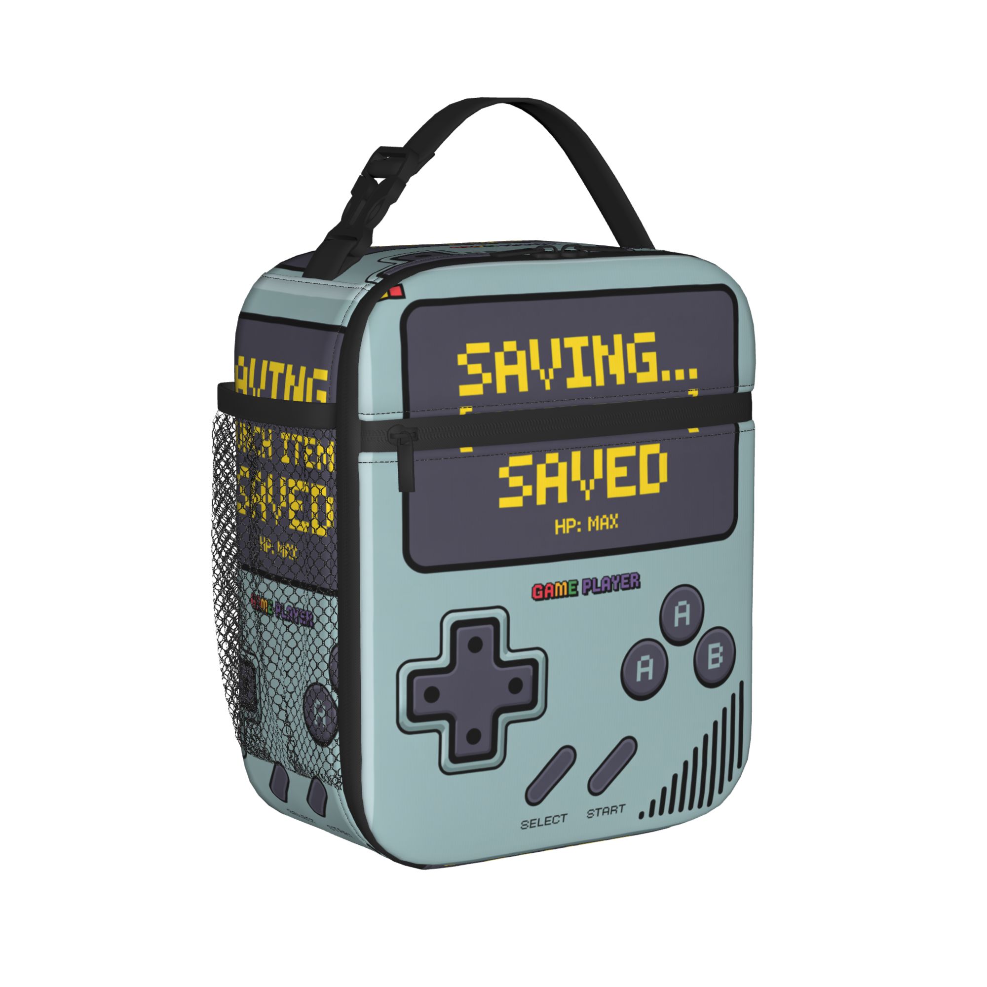 Retro Video Game Lunch Bag for - Gaming Console Design avaliação e preço
