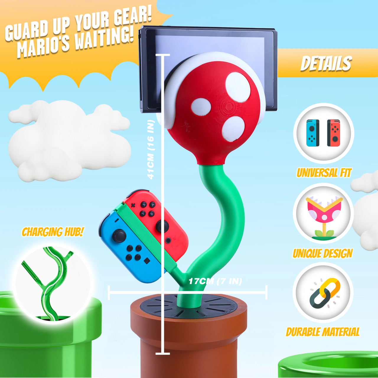 Hobby Express Piranha Plant De - Gaming Console Design avaliação e preço