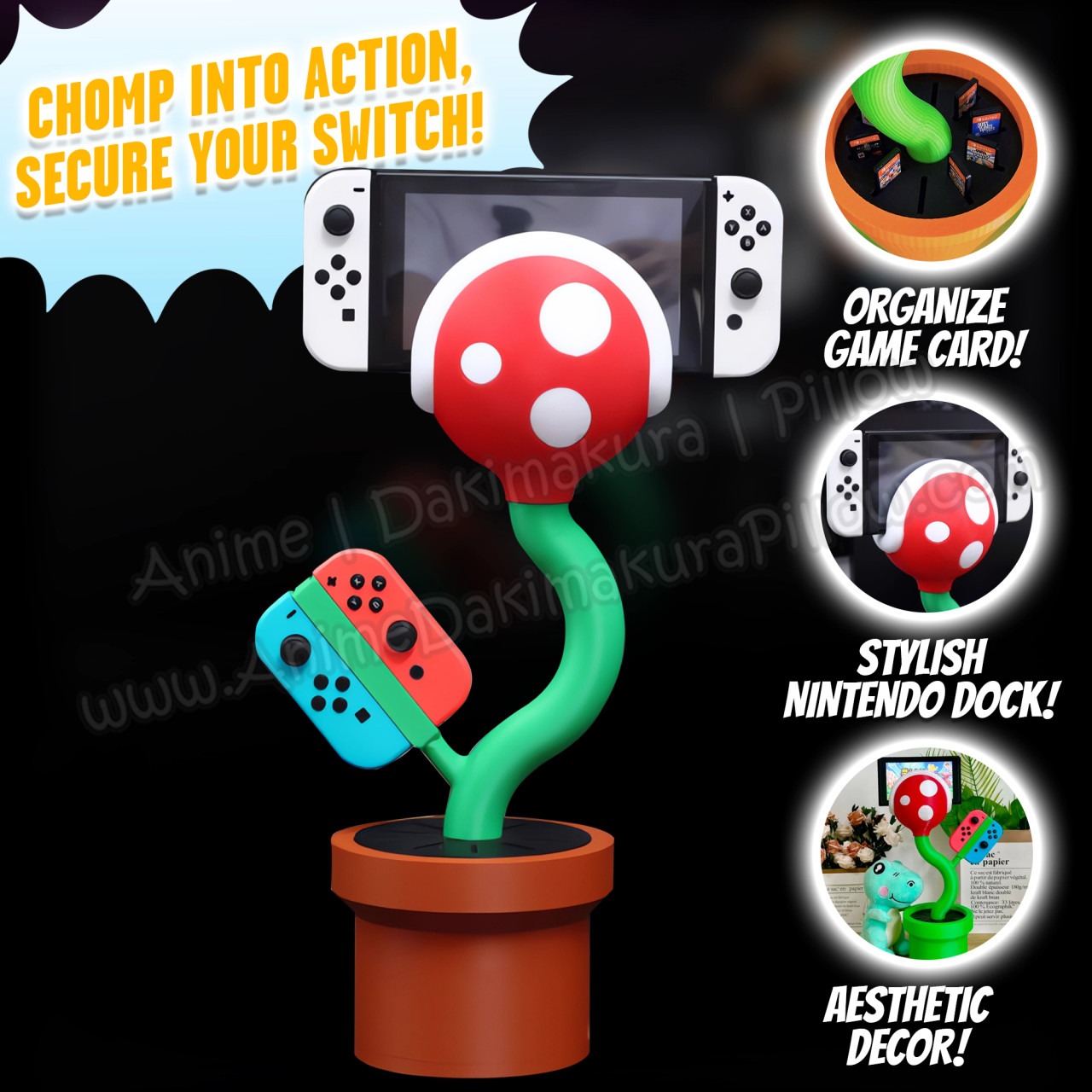 Hobby Express Piranha Plant De - Gaming Console Design avaliação e preço