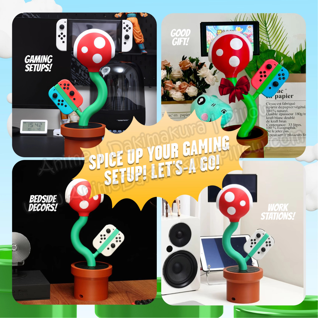 Hobby Express Piranha Plant De - Gaming Console Design avaliação e preço